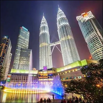 Quelles tours jumelles, qui furent le gratte-ciel le plus haut du monde entre 1998 et 2004, se situent en Malaisie ?