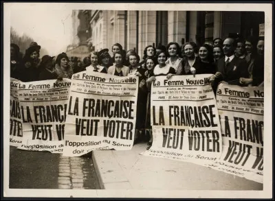 En quelle année les femmes ont-elles obtenu le droit de vote en France ?