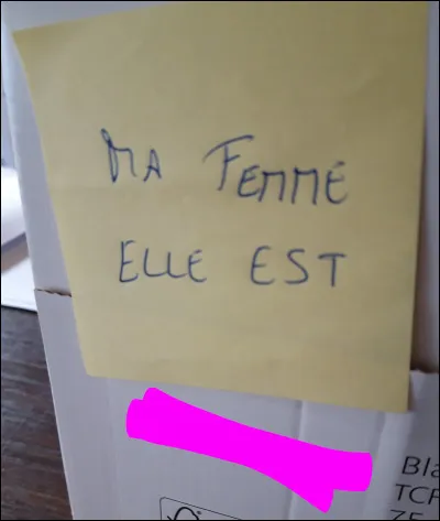"Dites jamais que je vous ai dit ça, ou Melissa me tue... !"