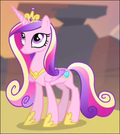 C'est la princesse de l'Empire de Cristal :