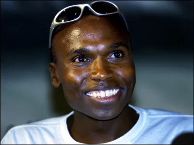 Wilson Kipketer, athlète d'origine kényane trois fois champion du monde du 800 mètres entre 1995 et 1999.