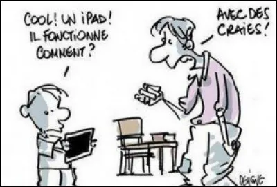 Le p'tit branleur de vingt ans avec son chewing-gum, là c'est extraordinaire !