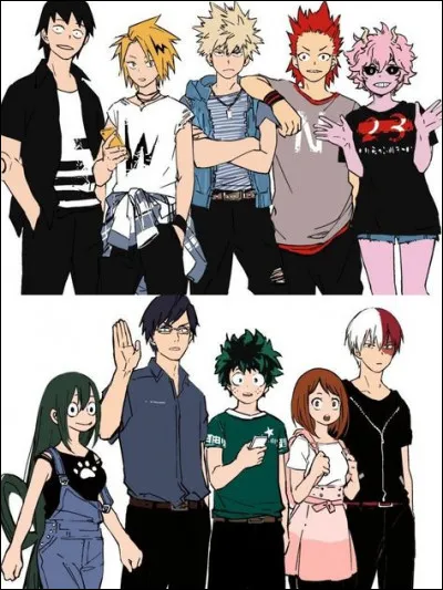 Es-tu team Bakusquad ou team Dekusquad ?
