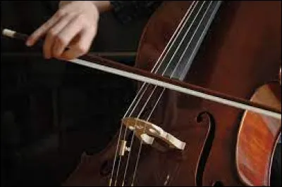 Quel élément applique-t-on sur la mèche de l'archet afin qu'il accroche sur la corde ?