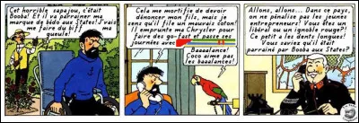 Un peu dépassé, le capitaine se désespère que son cher fils passe son temps avec... [qui donc ?]
