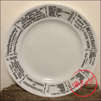 Donne la définition de l'assiette.