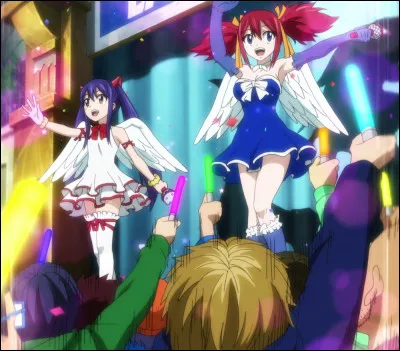 Après la dissolution de Fairy Tail, Wendy et Carla rejoignent les Lamia Scale. Cheria et Wendy forment un groupe : comment s'appelle-t-il ?