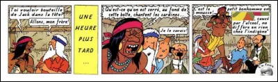 Tournesol ne peut que constater, scientifiquement bien sûr, les effets secondaires de cette mondialisation : de quoi souffre ce chef amérindien, d'après lui ?