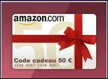 On ne peut pas gagner des codes amazon :