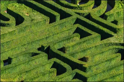 Où se trouve le plus grand labyrinthe végétal ?