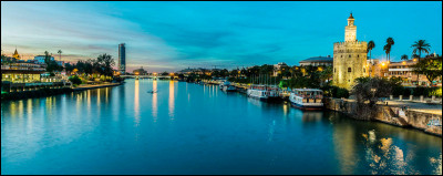 On l�a appel&eacute; Tartessos, puis Baetis. Il fait 657 km et se jette dans l�Atlantique :