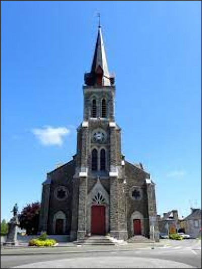 Nous commençons notre balade en Mayenne, devant l'église Notre-Dame-de-l'Assomption, à Alexain. Nous sommes en région ...