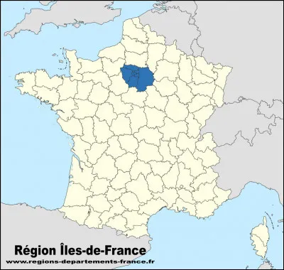 Combien l'île-de-France compte-t-elle de départements ?