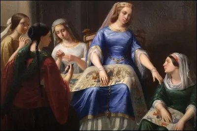 La tapisserie de la reine Mathilde &agrave; Bayeux raconte la conqu&ecirc;te de quel pays d'Europe&nbsp; ?