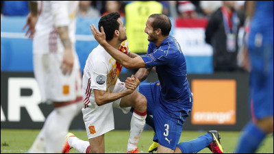 Quel est le score de la demi-finale entre l'Italie et l'Espagne ?