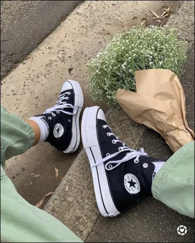 Que mettrais-tu en vêtements avec des Converses noires ?
