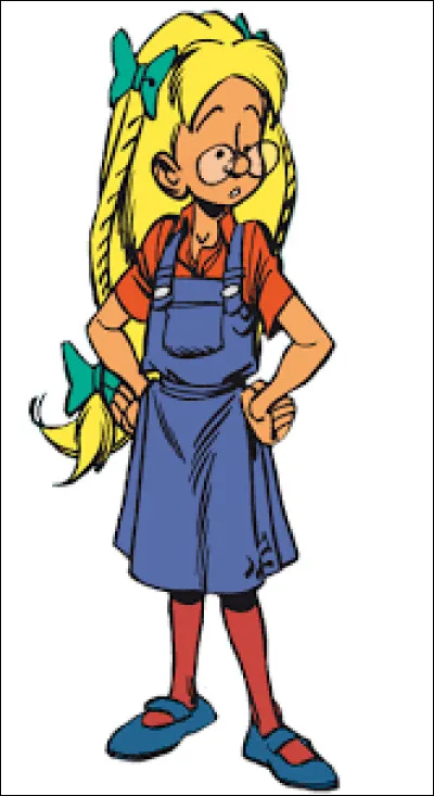 Dans quelle BD se trouve cette fille ?