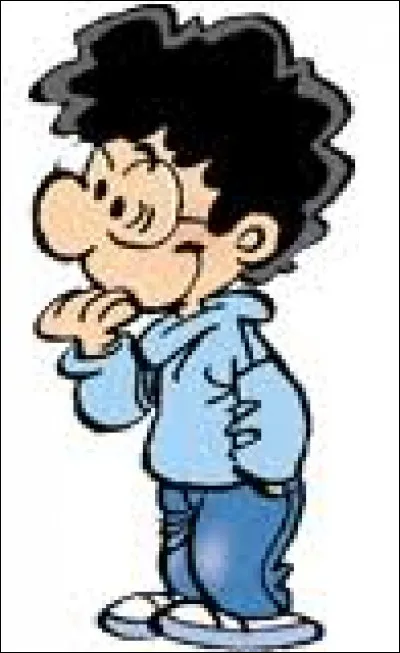 Ce garçon se trouve dans une BD. Laquelle ?