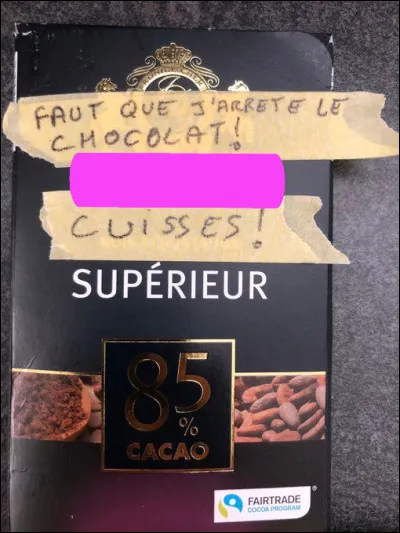 Apport glucidique et calorique certain !
[Quelle est cette marque ?]