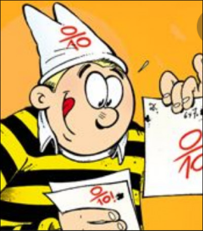 Lui collectionne les mauvaises notes et copie sur sa voisine de table dont il est aussi un peu... amoureux ! Qui est ce cancre ?