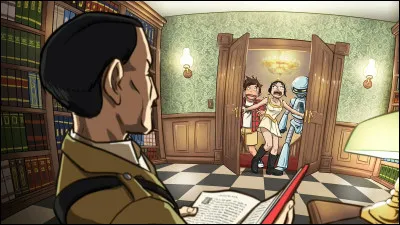 Quel était le nom du juif dans le livre de Hitler que le docteur Simon a pris ?