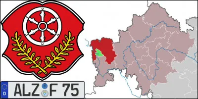 Querelles d'Allemands > L'"arrondissement d'Aschaffenburg", au nord-ouest de la Bavière, a logiquement pour chef-lieu la ville d'Aschaffenburg mais porte l'immatriculation "ALZ" : pourquoi donc ?