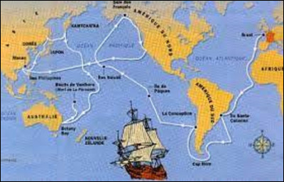 1er août 1785 : 
''La Boussole'' et l'Astrolabe'', les deux frégates de l'expédition scientifique dirigée par le comte Jean-François de La Pérouse, lèvent l'ancre à Brest pour faire le tour du monde. Combien d'années lui faudra-t-il pour accomplir cette mission ?