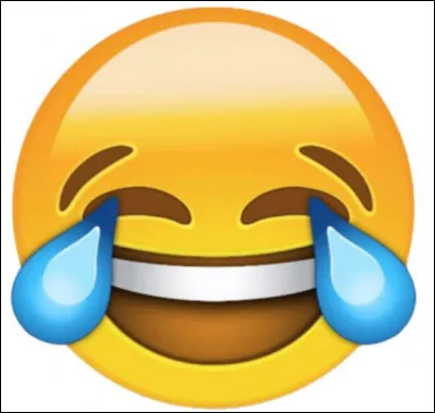 Le 17 juillet , c'est la journée mondiale des émojis. Que signifie le smiley de l'image ?