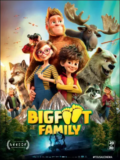 De quel pays est originaire le film d'animation "Big Foot Family" ?