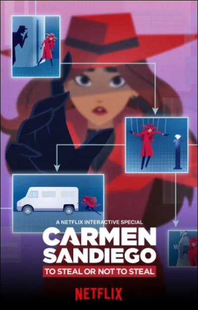 De quel pays est originaire le film d'animation "Carmen Sandiego" ?