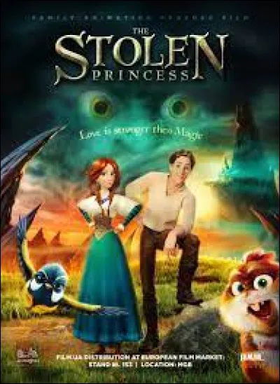 De quel pays est originaire le film d'animation "The stolen princess" ?