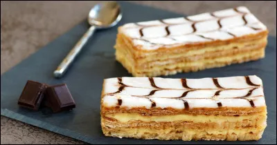 Quelle crème entre dans la composition du millefeuille ?