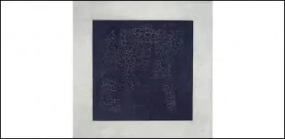 À quel peintre doit-on le tableau intitulé "Carré noir sur fond blanc" ?