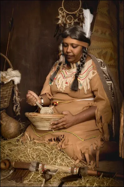 Femme indienne dAmérique du Nord :
