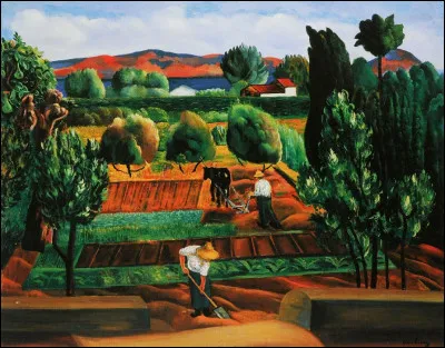 Qui a repr&eacute;sent&eacute; ce "Jardinier en Provence" ?