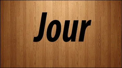 Quel jour es-tu né ?