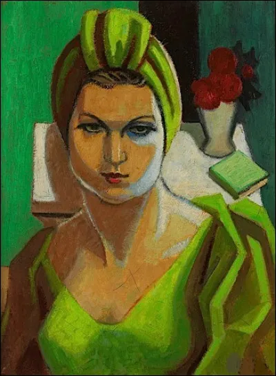 Qui a réalisé le portrait de cette femme en vert ?