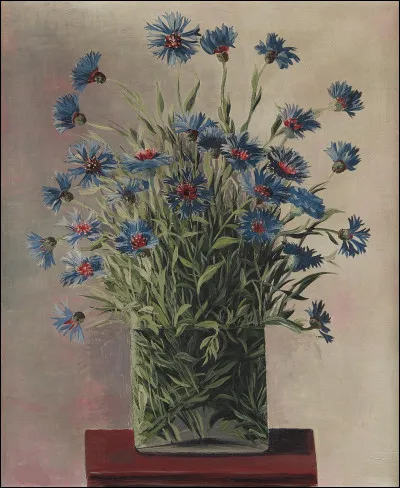 Qui a représenté ce bouquet de bleuets ?