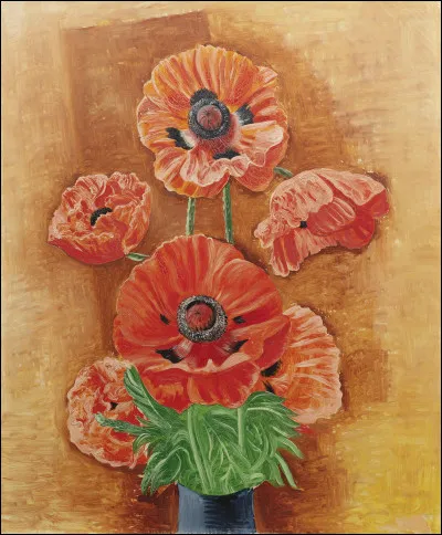 Qui a réalisé ce tableau avec de magnifiques coquelicots ?