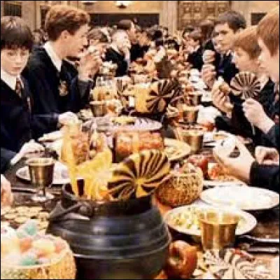 Que ne mange-t-on pas au dessert à Poudlard ?