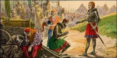 Avec qui François 1er célèbre-t-il sa victoire ?