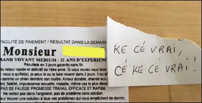 Y'en a marre...à bout ! Comment s'appelle ce Monsieur ?