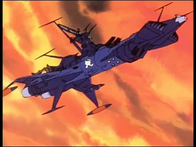 Quelle est l'arme "cachée" à l'avant de ce vaisseau ?