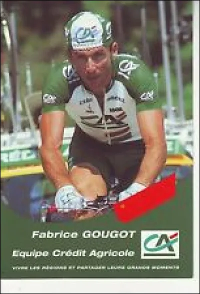 En 2002 Fabrice Gougot et le seul Français engagé. Pour quelle équipe roule-t-il ?