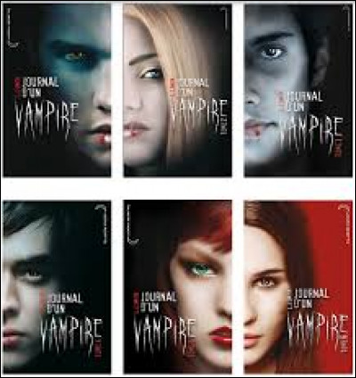Qui est l'auteure des livres "Journal d'un vampire" dont s'inspire la série ?