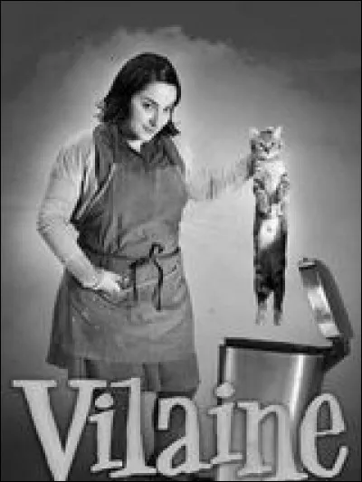 Quelle est, à l'origine, la couleur dominante de cette affiche passée en noir et blanc ?