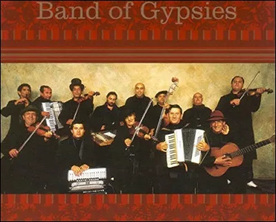 Ensemble de musiciens tsiganes :