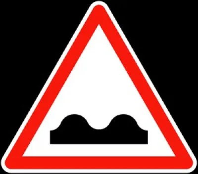 Quel est le contraire d'un dos-d'âne ?