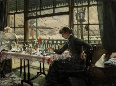 Qui a représenté cette longue table ?