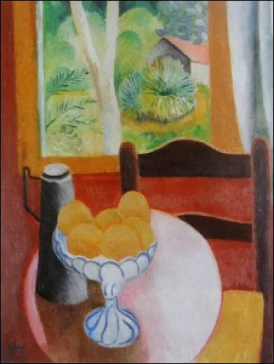 Qui a représenté cette table devant une fenêtre ?